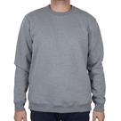 Blusa Masculina Basico.com Moletom Cinza Escuro - 1000107488