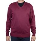 Blusa Masculina Broken Rules By Mooncity Tricot Vinho - 590135