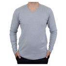 Blusa Masculina Broken Rules Sueter Tricot Cinza - 590191