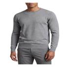 Blusa Masculina Broken Rules Suéter Tricot Cinza - 5902