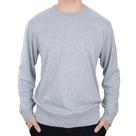 Blusa Masculina Broken Rules Suéter Tricot Cinza Claro 5902