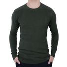 Blusa Masculina Broken Rules Sueter Tricot Verde Militar - 5