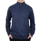 Blusa Masculina Broken Rules Tricot Azul Mescla - 590224