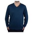 Blusa Masculina Delkor Sueter Plus Size Tricot Azul - 598029