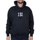Blusa Masculina Freesurf Moletom Big Plus Size Preto - 111005265