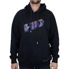 Blusa Masculina Hawaiian Dreams Moletom Raglan Pola Preta - 8086A Blusa Masculina Hawaiian Dreams Moletom Raglan Pola Preta - 8086A