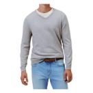 Blusa Masculina Hering ML Suéter Tricot Cinza Claro K0WEM2HS