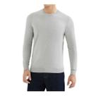 Blusa Masculina Hering ML Sueter Tricot Cinza Claro - K0WGM2