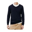 Blusa Masculina Hering ML Sueter Tricot Marinho - K0WEAX7SI