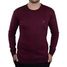 Blusa Masculina Lucky Sailing Tricot Plus Size Bordô - 9500