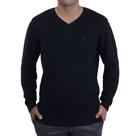 Blusa Masculina Ogochi Sueter Tricot Slim Preta - 0055 Blusa Masculina Ogochi Sueter Tricot Slim Preta - 0055