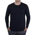 Blusa Masculina Ogochi Sueter Tricot Slim Preta - 00551 Blusa Masculina Ogochi Sueter Tricot Slim Preta - 00551
