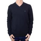 Blusa Masculina Ogochi Tricot Gola em V Preto - 005000 Blusa Masculina Ogochi Tricot Gola em V Preto - 005000