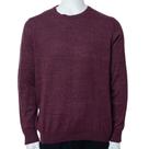 Blusa Masculina Ogochi Tricot ML Slim Mescla Bordo - 005470 Blusa Masculina Ogochi Tricot ML Slim Mescla Bordo - 005470