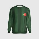 Blusa Masculina Portugal Moletom Futebol Copa Conforto Moda Blusa Masculina Portugal Moletom Futebol Copa Conforto Moda