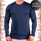 Blusa Masculina Térmica Gola Redonda Peluciada Quentinha Cor:PretoGênero:MasculinoTamanho:M