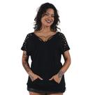Blusa Max Grid Laser