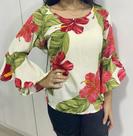 Blusa meia manga