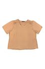 Blusa Meia Manga com Detalhe no Decote Fêmena - Elegante e Sofisticada Blusa Meia Manga com Detalhe no Decote Fêmena - Elegante e Sofisticada
