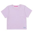 Blusa Menina Cinti em Algodão Aplique de Strass cor Rosa