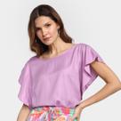 Blusa Mercatto Manga Ampla Feminina