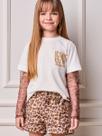 Blusa Minnie com Tule Iconic Cute Onça Animê