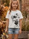 Blusa Minnie e Mickey Strass Love Story Animê