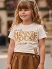 Blusa Minnie Wonderful Contorno Bordado Animê