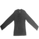 Blusa ml cotton feminina, basic+, em malha algodão com elastano, referencia b987 na cor preto