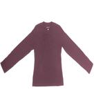 Blusa ml cotton feminina, basic+, em malha algodão com elastano, referencia b987 na cor vinho Blusa ml cotton feminina, basic+, em malha algodão com elastano, referencia b987 na cor vinho