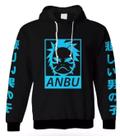 Blusa moletom anbu esquadrão assassino anime ganguru