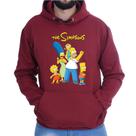Blusa Moletom Canguru Casual Flanelado Os Simpsons