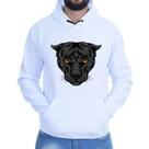 Blusa Moletom Canguru Flanelado Casual Algodão Premium Pantera Negra