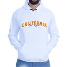 Blusa Moletom Canguru Flanelado Casual Califórnia