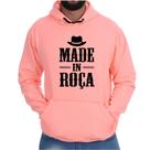 Blusa Moletom Canguru Flanelado Masculino Made In Roça
