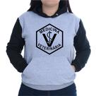 Blusa Moletom Canguru Flanelado Unissex Faculdade de Veterinária