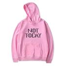 Blusa Moletom Canguru Personalizado Not Today Blusa Moletom Canguru Personalizado Not Today