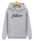 Blusa Moletom Canguru Taylor Swift Folklore Novidade!