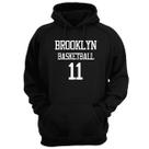 Blusa Moletom Capuz Basquete Brooklyn Basketball número 11 Blusa Moletom Capuz Basquete Brooklyn Basketball número 11
