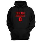 Blusa Moletom Capuz Basquete Chicago Basketball número 0