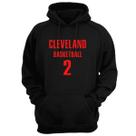 Blusa Moletom Capuz Basquete Cleveland Basketball número 2