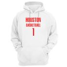 Blusa Moletom Capuz Basquete Houston Basketball número 1