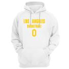 Blusa Moletom Capuz Basquete Los Angeles Basketball número 0