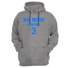 Blusa Moletom Capuz Basquete New Orleans Basketball número 3
