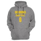 Blusa Moletom Capuz Basquete Oklahoma Basketball número 0