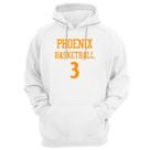 Blusa Moletom Capuz Basquete Phoenix Basketball número 3