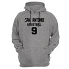 Blusa Moletom Capuz Basquete San Antonio Basketball número 9