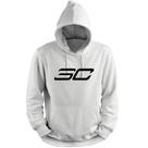 Blusa Moletom Capuz Basquete Stephen Curry Logo Basketball