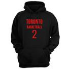 Blusa Moletom Capuz Basquete Toronto Basketball número 2