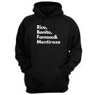 Blusa Moletom Capuz Frase Rico Bonito Famoso Mentiroso Blusa Moletom Capuz Frase Rico Bonito Famoso Mentiroso